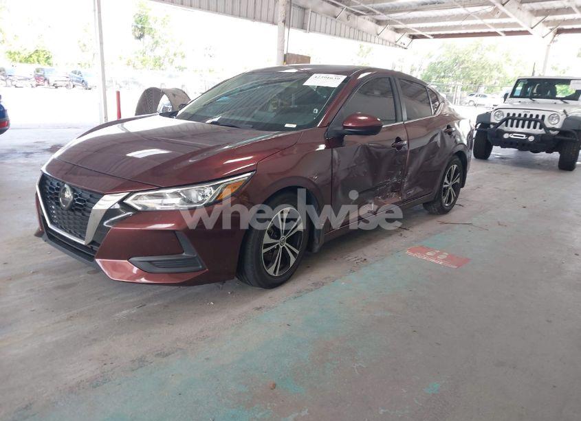 Photo 2 of 2021 Nissan Sentra SV XTRONIC CVT (VIN 3N1AB8CV3MY273310)