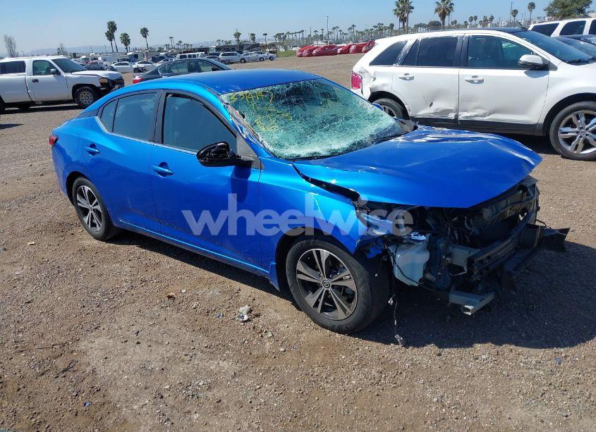 2021 Nissan Sentra SV XTRONIC CVT (VIN 3N1AB8CV3MY276837) main photo