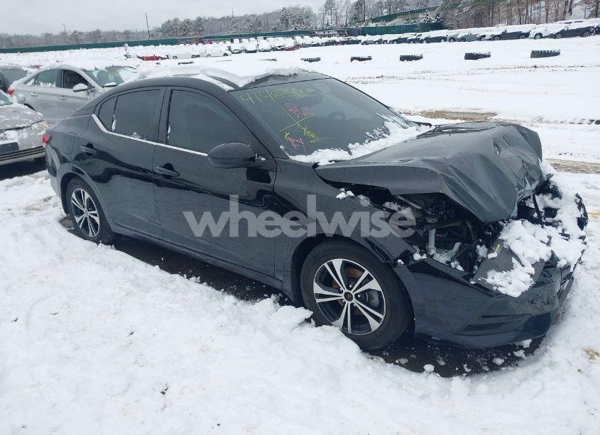 2021 Nissan Sentra SV XTRONIC CVT (VIN 3N1AB8CV3MY323686) main photo