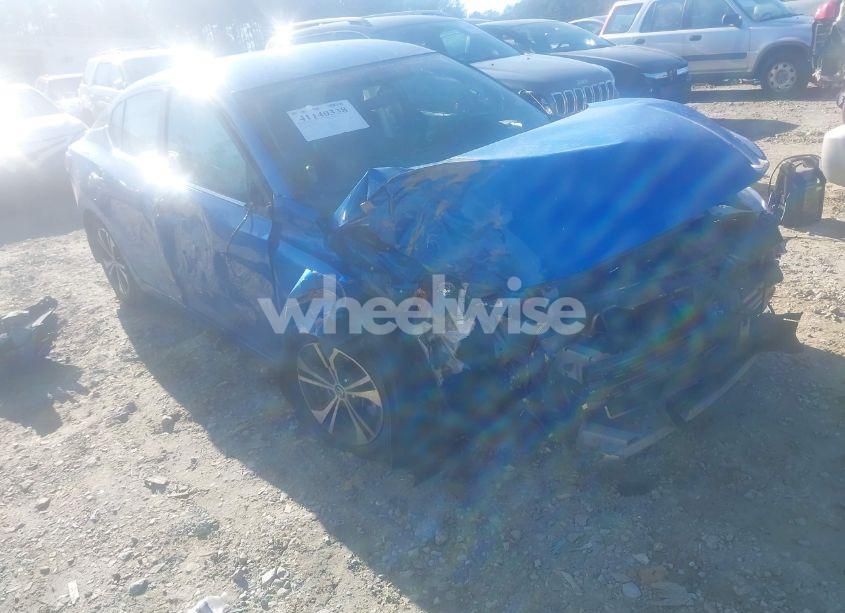 2022 Nissan Sentra SV XTRONIC CVT (VIN 3N1AB8CV3NY210922) main photo