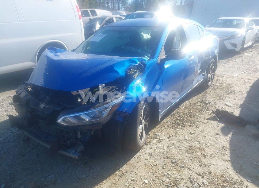 Photo 2 of 2022 Nissan Sentra SV XTRONIC CVT (VIN 3N1AB8CV3NY210922)