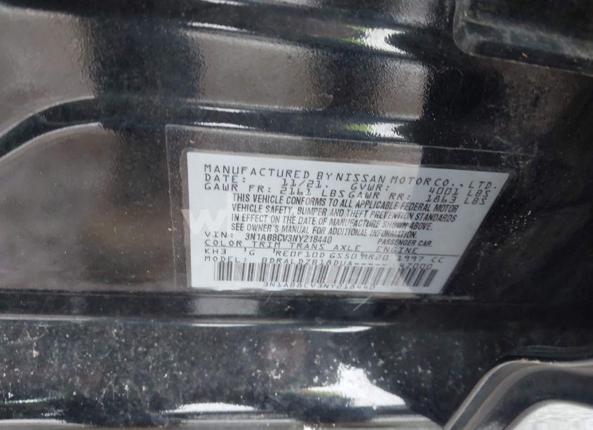 Photo 9 of 2022 Nissan Sentra SV XTRONIC CVT (VIN 3N1AB8CV3NY218440)