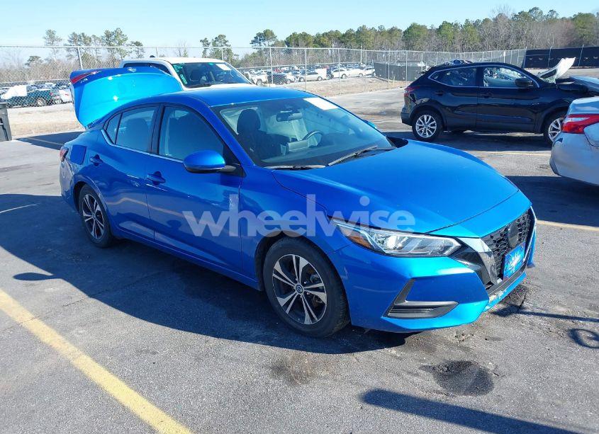 2022 Nissan Sentra SV XTRONIC CVT (VIN 3N1AB8CV3NY252328) main photo