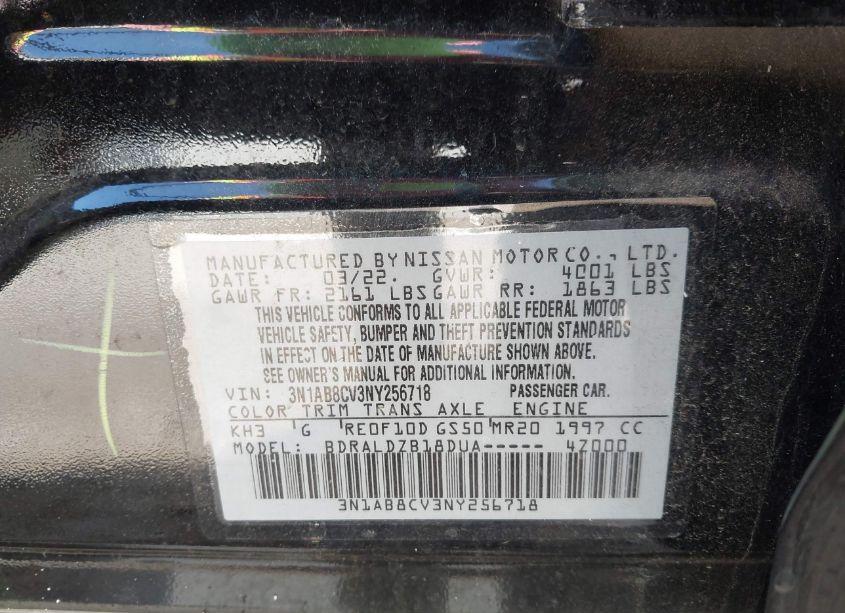 Photo 9 of 2022 Nissan Sentra SV XTRONIC CVT (VIN 3N1AB8CV3NY256718)