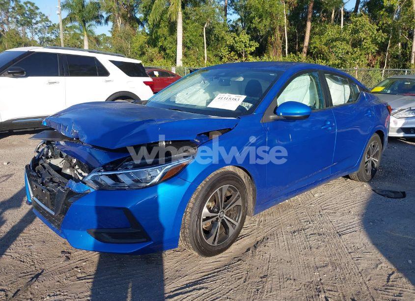 Photo 2 of 2022 Nissan Sentra SV XTRONIC CVT (VIN 3N1AB8CV3NY269582)