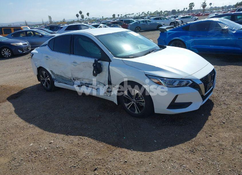 2022 Nissan Sentra SV XTRONIC CVT (VIN 3N1AB8CV3NY274605) main photo
