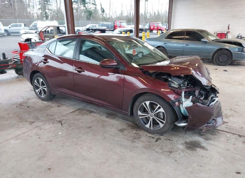 2022 Nissan Sentra SV XTRONIC CVT (VIN 3N1AB8CV3NY285748) main photo