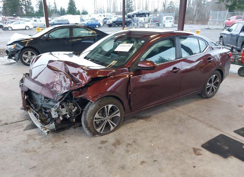 Photo 2 of 2022 Nissan Sentra SV XTRONIC CVT (VIN 3N1AB8CV3NY285748)