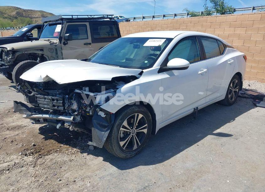 Photo 2 of 2022 Nissan Sentra SV XTRONIC CVT (VIN 3N1AB8CV3NY305447)