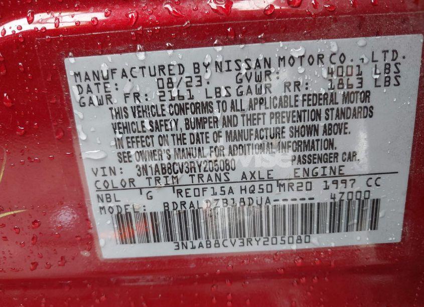 Photo 9 of 2024 Nissan Sentra SV XTRONIC CVT (VIN 3N1AB8CV3RY205080)