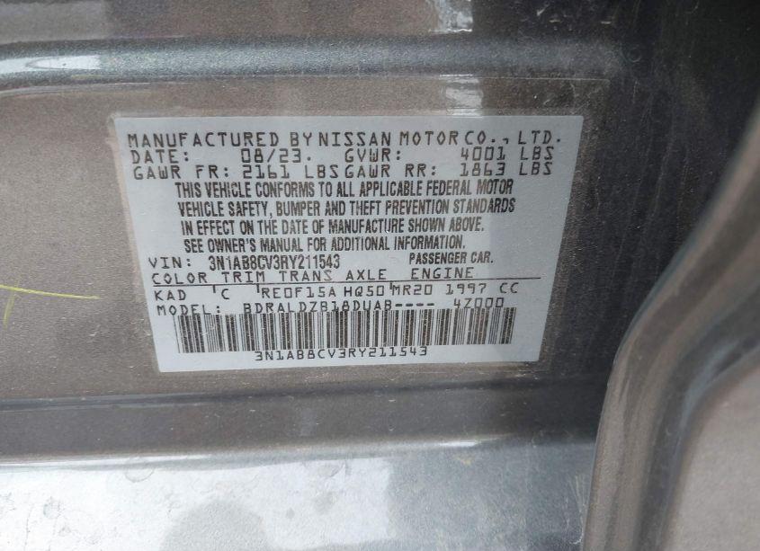 Photo 9 of 2024 Nissan Sentra SV XTRONIC CVT (VIN 3N1AB8CV3RY211543)