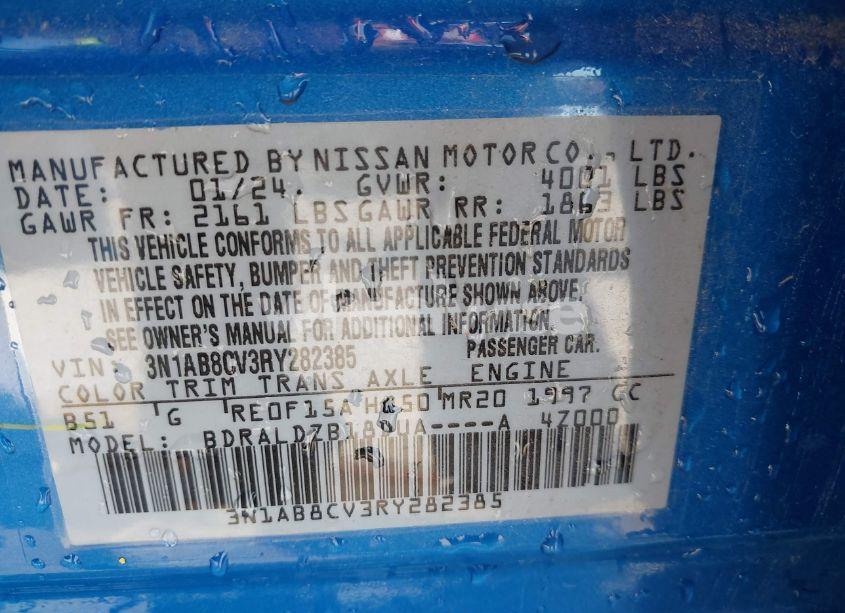 Photo 9 of 2024 Nissan Sentra SV XTRONIC CVT (VIN 3N1AB8CV3RY282385)