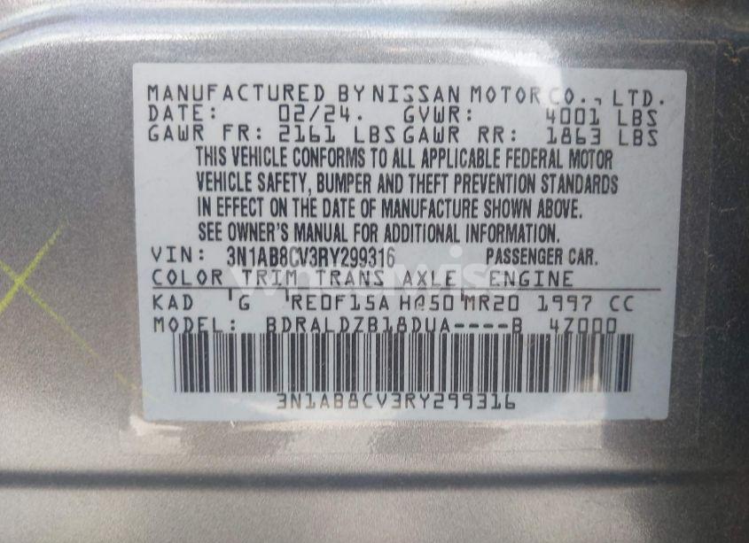 Photo 9 of 2024 Nissan Sentra SV XTRONIC CVT (VIN 3N1AB8CV3RY299316)