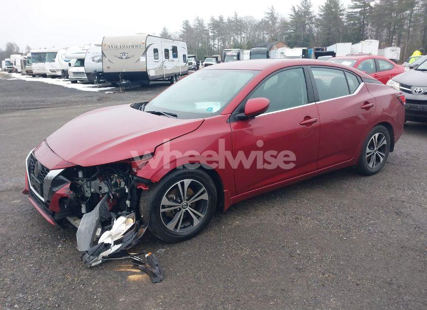 Photo 2 of 2020 Nissan Sentra SV XTRONIC CVT (VIN 3N1AB8CV4LY205791)