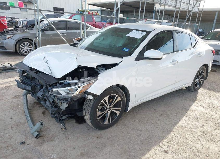 Photo 2 of 2021 Nissan Sentra SV XTRONIC CVT (VIN 3N1AB8CV4MY220650)