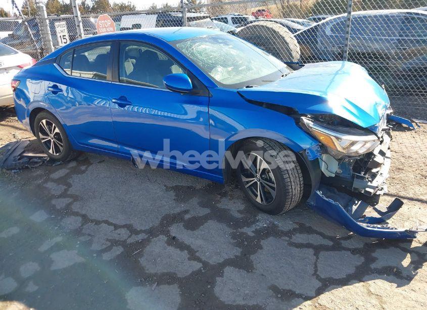 2021 Nissan Sentra SV XTRONIC CVT (VIN 3N1AB8CV4MY223452) main photo