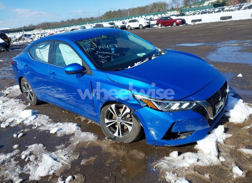 2021 Nissan Sentra SV XTRONIC CVT (VIN 3N1AB8CV4MY292495) main photo