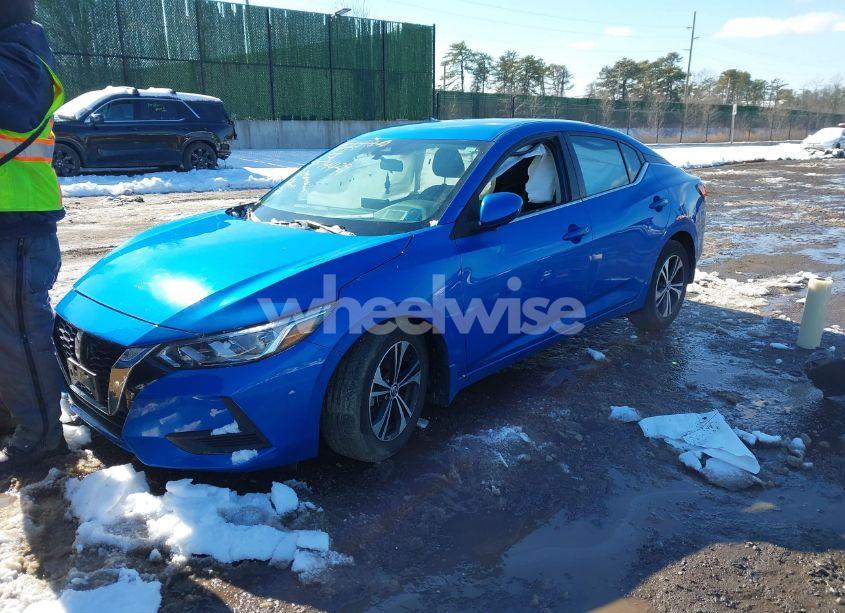 Photo 2 of 2021 Nissan Sentra SV XTRONIC CVT (VIN 3N1AB8CV4MY292495)