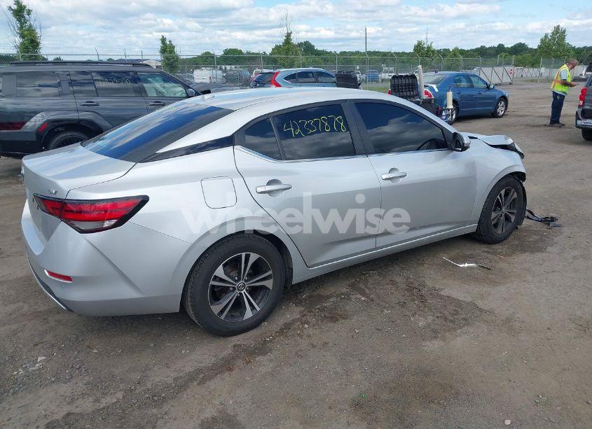 Photo 4 of 2021 Nissan Sentra SV XTRONIC CVT (VIN 3N1AB8CV4MY293551)