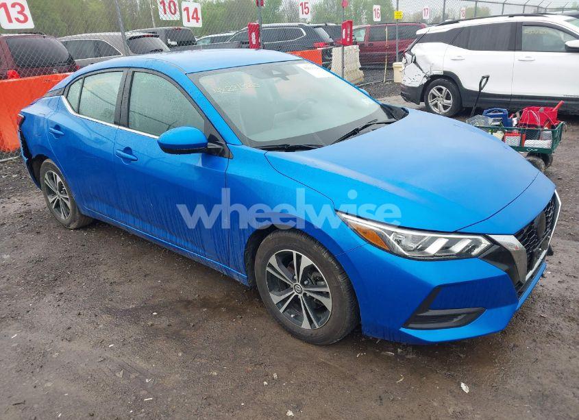 2021 Nissan Sentra SV XTRONIC CVT (VIN 3N1AB8CV4MY318657) main photo