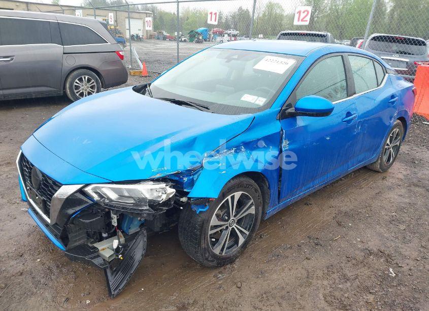 Photo 2 of 2021 Nissan Sentra SV XTRONIC CVT (VIN 3N1AB8CV4MY318657)