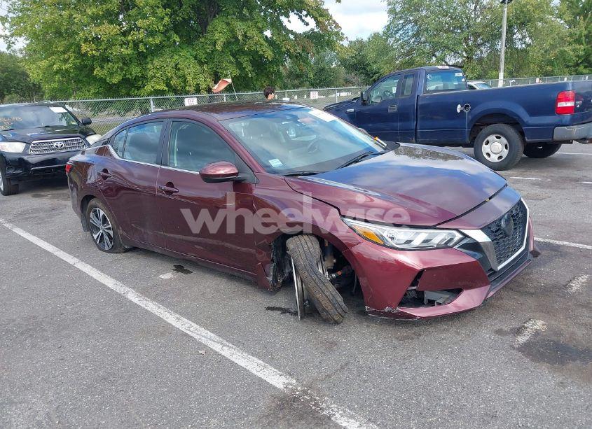 2021 Nissan Sentra SV XTRONIC CVT (VIN 3N1AB8CV4MY330405) main photo