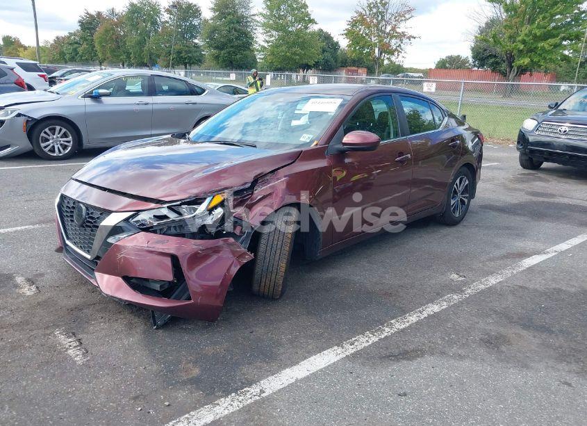 Photo 2 of 2021 Nissan Sentra SV XTRONIC CVT (VIN 3N1AB8CV4MY330405)