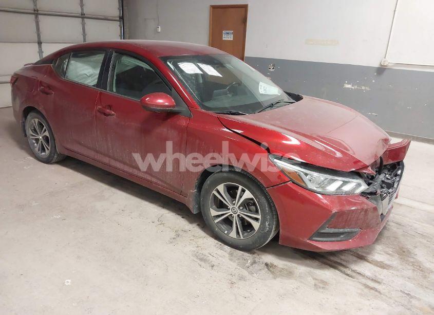 2022 Nissan Sentra SV XTRONIC CVT (VIN 3N1AB8CV4NY213439) main photo