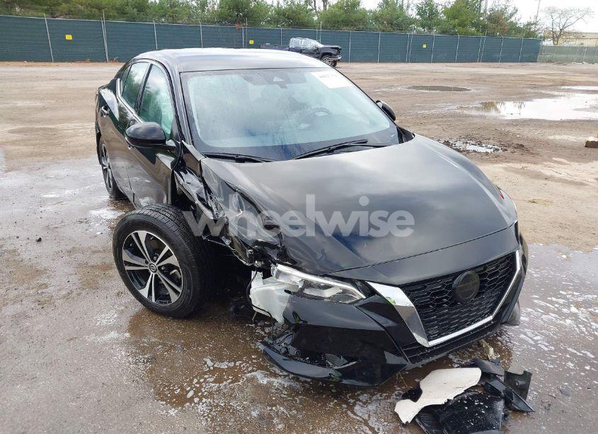 2022 Nissan Sentra SV XTRONIC CVT (VIN 3N1AB8CV4NY230256) main photo