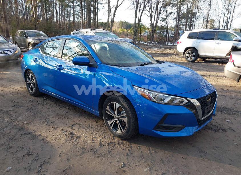 2022 Nissan Sentra SV XTRONIC CVT (VIN 3N1AB8CV4NY253827) main photo