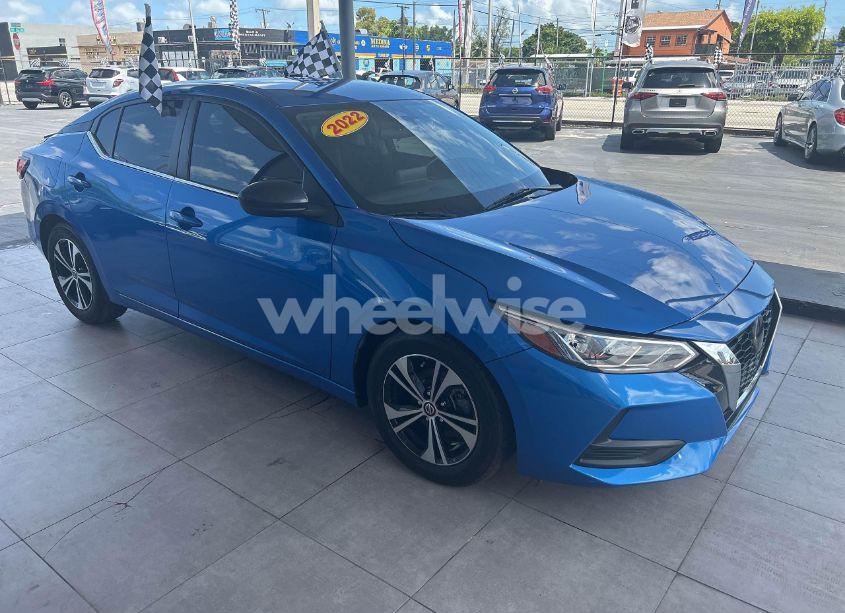 2022 Nissan Sentra SV XTRONIC CVT (VIN 3N1AB8CV4NY261345) main photo