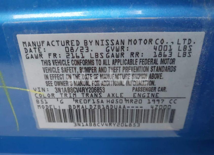 Photo 9 of 2024 Nissan Sentra SV XTRONIC CVT (VIN 3N1AB8CV4RY206853)