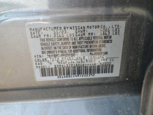 Photo 6 of 2024 NISSAN SENTRA SV N/A (VIN 3N1AB8CV4RY252392)