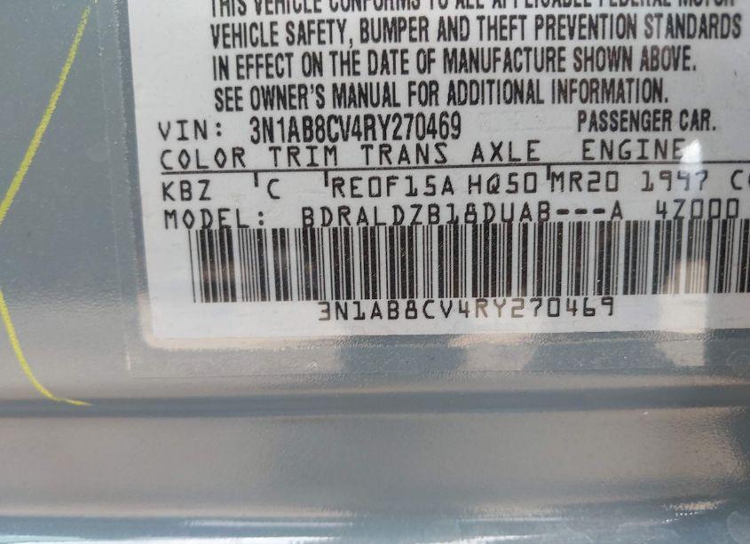 Photo 9 of 2024 Nissan Sentra SV XTRONIC CVT (VIN 3N1AB8CV4RY270469)