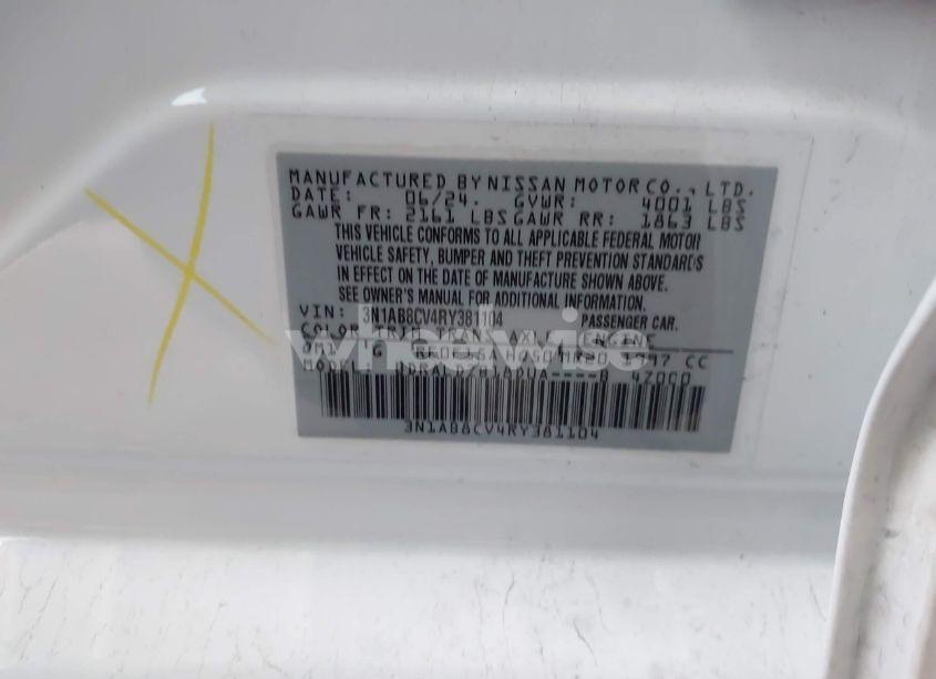 Photo 9 of 2024 Nissan Sentra SV XTRONIC CVT (VIN 3N1AB8CV4RY381104)