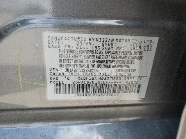 Photo 6 of 2025 NISSAN SENTRA SV (VIN 3N1AB8CV4SY233069)