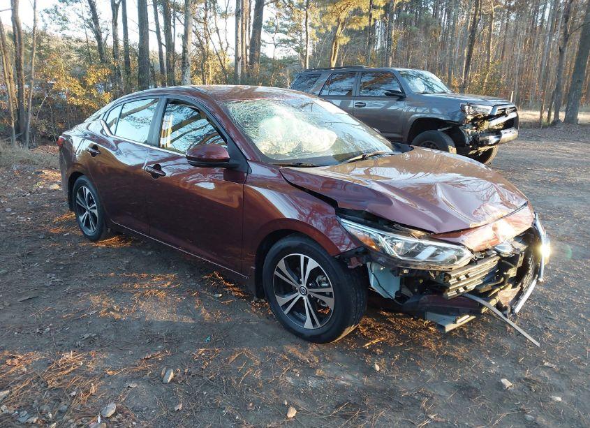 2020 Nissan Sentra SV XTRONIC CVT (VIN 3N1AB8CV5LY275123) main photo