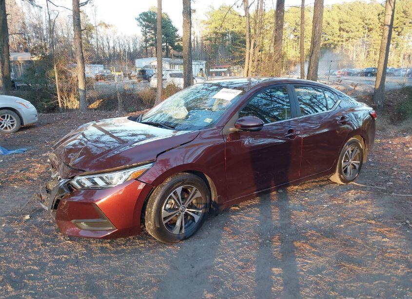 Photo 2 of 2020 Nissan Sentra SV XTRONIC CVT (VIN 3N1AB8CV5LY275123)