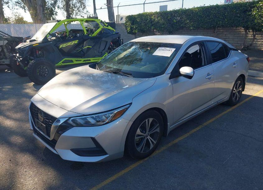 Photo 2 of 2021 Nissan Sentra SV XTRONIC CVT (VIN 3N1AB8CV5MY217160)