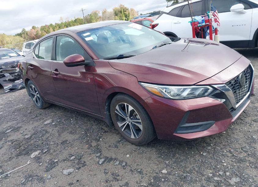 2021 Nissan Sentra SV XTRONIC CVT (VIN 3N1AB8CV5MY220558) main photo