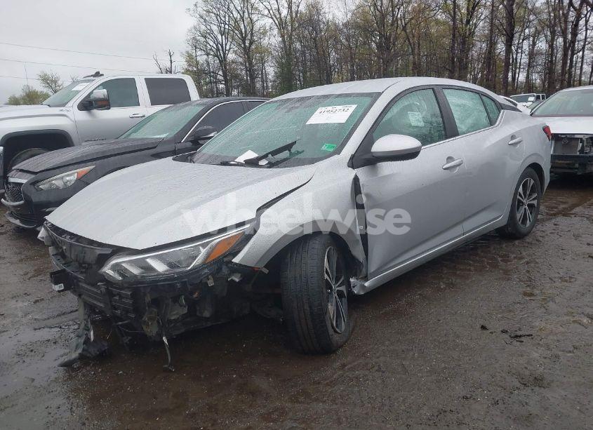 Photo 2 of 2021 Nissan Sentra SV XTRONIC CVT (VIN 3N1AB8CV5MY238123)