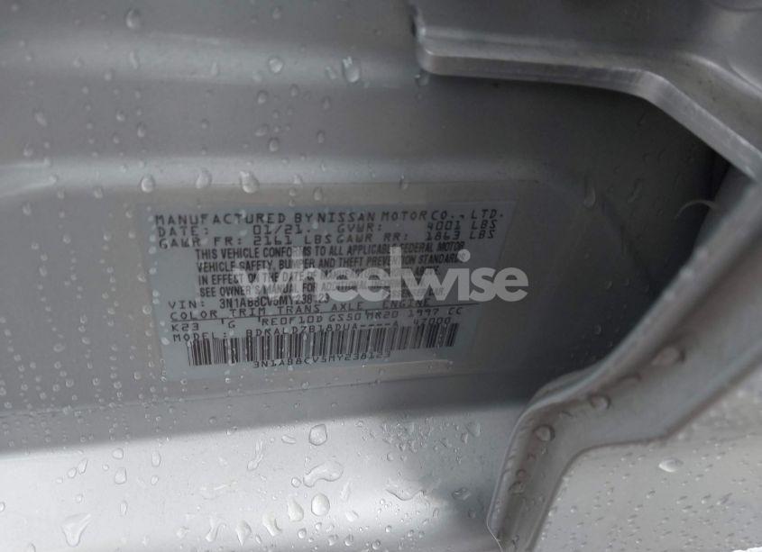 Photo 9 of 2021 Nissan Sentra SV XTRONIC CVT (VIN 3N1AB8CV5MY238123)