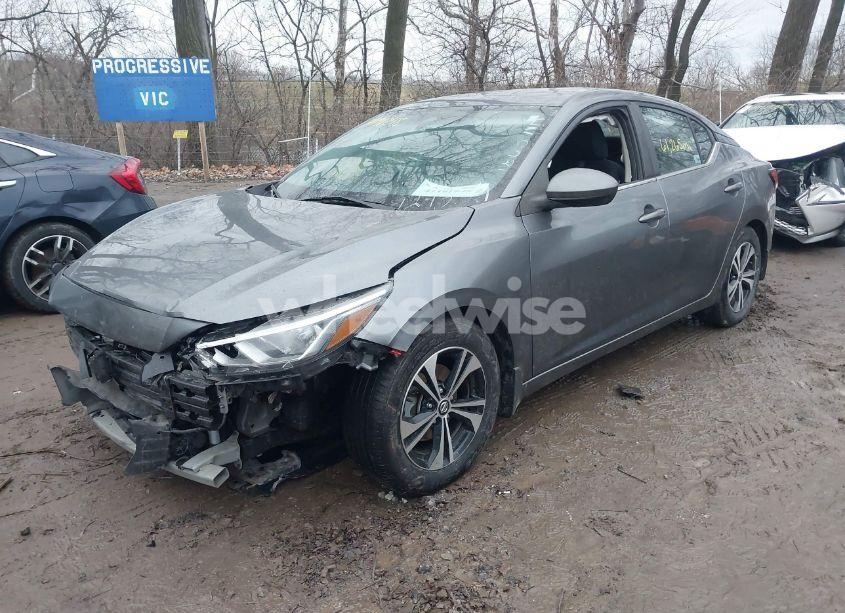 Photo 2 of 2021 Nissan Sentra SV XTRONIC CVT (VIN 3N1AB8CV5MY241863)