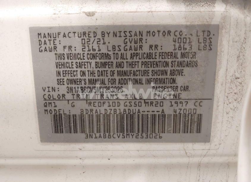 Photo 9 of 2021 Nissan Sentra SV XTRONIC CVT (VIN 3N1AB8CV5MY253026)