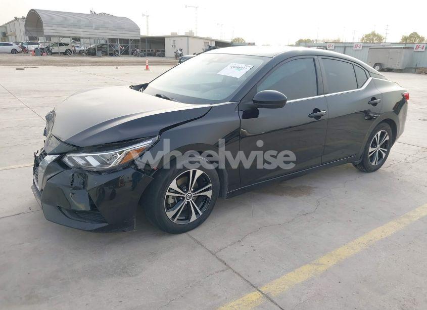 Photo 2 of 2021 Nissan Sentra SV XTRONIC CVT (VIN 3N1AB8CV5MY254726)