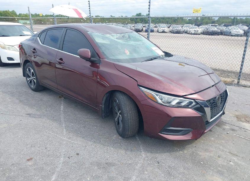 2021 Nissan Sentra SV XTRONIC CVT (VIN 3N1AB8CV5MY301138) main photo