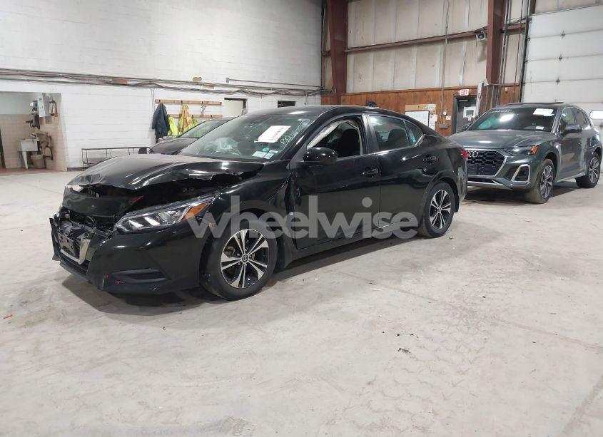 Photo 2 of 2021 Nissan Sentra SV XTRONIC CVT (VIN 3N1AB8CV5MY308008)