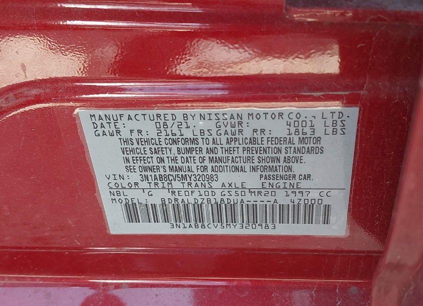 Photo 9 of 2021 Nissan Sentra SV XTRONIC CVT (VIN 3N1AB8CV5MY320983)