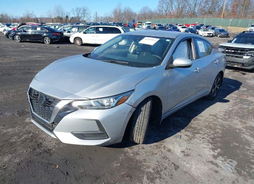 Photo 2 of 2021 Nissan Sentra SV XTRONIC CVT (VIN 3N1AB8CV5MY321874)