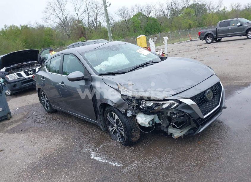 2022 Nissan Sentra SV XTRONIC CVT (VIN 3N1AB8CV5NY211974) main photo